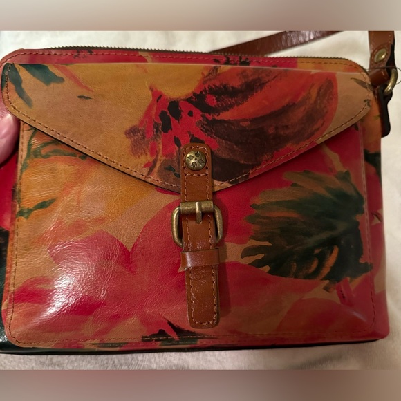 NWT Patricia Nash Avellino Crossbody in Spring Multi Print - Picture 6 of 16